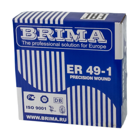 Изображение проволока сварочная er49-1 (cb-08г2с) 0,8мм 5кг brima