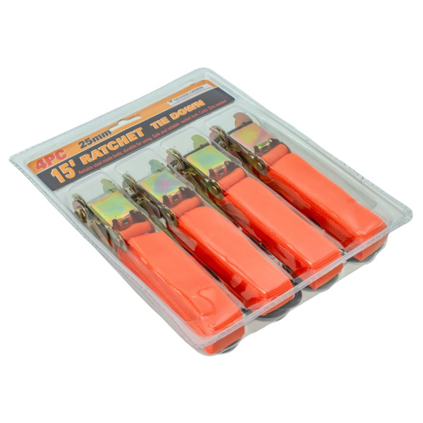 Изображение набор стяжек для груза 4 предмета