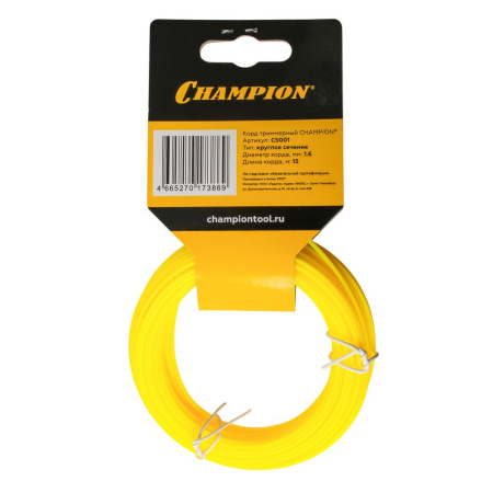 Изображение леска champion 1,6*15м (круглая) 