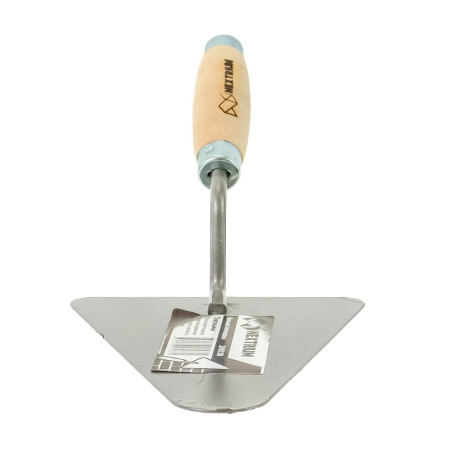 Изображение кельма nextrium "треугольник" бетонщика 330*150мм усил.дерев.ручка, метал.колпач/10 / 40