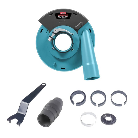 Изображение угловая шлифмашина (болгарка) alteco ag 1400-125 ecs + ade 125, 1400 вт  акция !