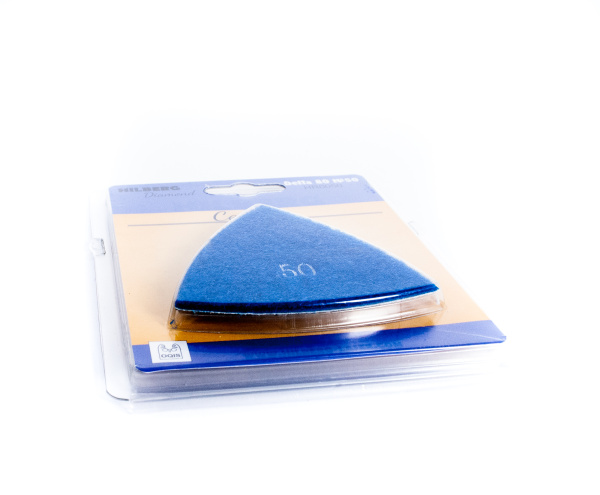 Изображение насадка на реноватор "алмазный шлифовальный лист hilberg delta 80 №50 trio-diamond" -zzz- 