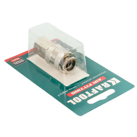 Изображение быстросъём с внутренней резьбой 3/8"f рапид мама kraftool 06593-3/8    /20 шт