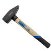 Изображение молоток слесарный с деревянной рукояткой vertextools (вертекс) 2000 гр, кв.б. 