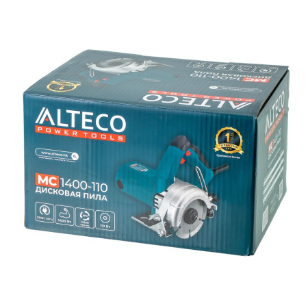 Изображение дисковая пила alteco mc 1400-110 