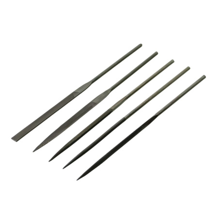 Изображение набор надфилей, 5 пр., 3*140 мм (hobbi) 1/20