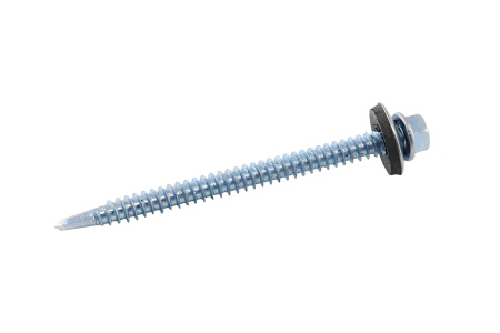 Изображение саморез кровельный 5,5*102, с шайбой (50)
