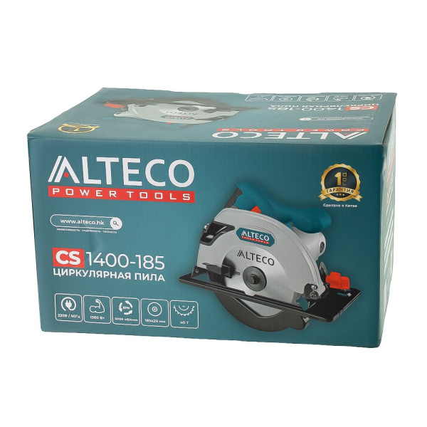 Изображение циркулярная пила alteco cs 0510 (cs 1400-185)