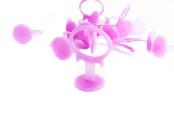 Изображение зажим 3d+свп slim, 0,8мм /500шт/20уп/