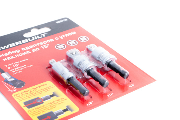 Изображение набор адаптеров с углом наклона 15°