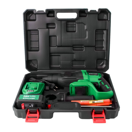 Изображение перфоратор stalker (alteco) rh20 li bl аккумуляторный бесщеточный  акция !