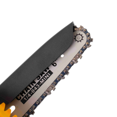 Изображение аккумуляторная цепная мини-пила "ударник" bs8027 6"12v(2-реж.скорос.,антивибр.)2 аккум/10 шт