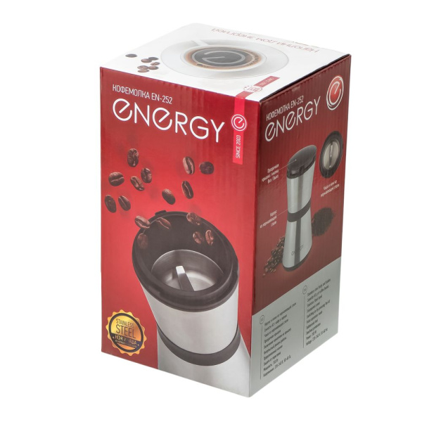 Изображение кофемолка energy en-252, 150 вт