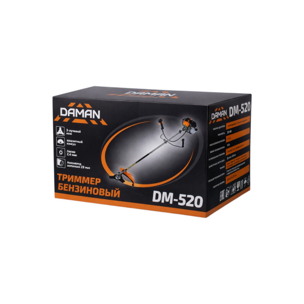 Изображение бензотриммер daman dm-520