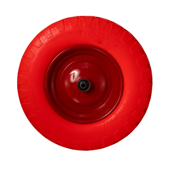 Изображение колесо без камеры 4,8/4,00-8 мм  f12  красное, пу