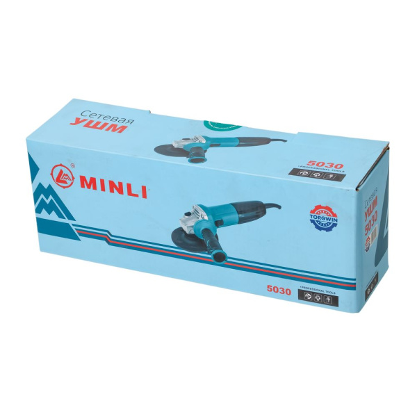 Изображение угловая шлифмашина (болгарка) torgwin 125 мм 720вт