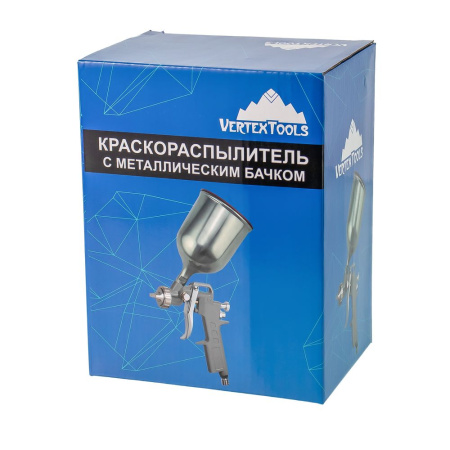 Изображение пистолет для краскопульта верх. с металлич. бачк. вертекс 