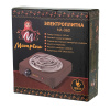 Изображение электроплитка матрёна ма-060 коричневый тэн (спираль)