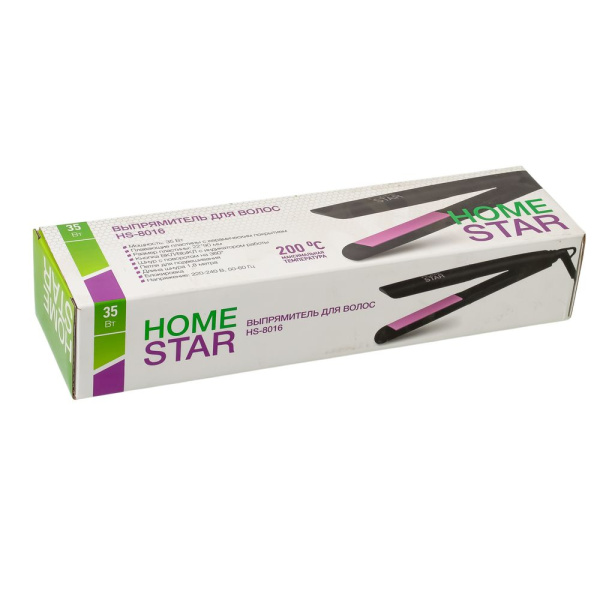 Изображение выпрямитель для волос homestar hs-8016